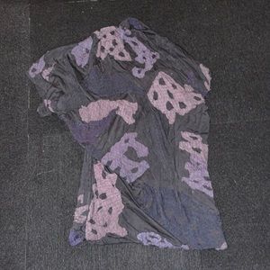 Yigal Azrouel. Size 4. One shoulder- t shirt style mini dress